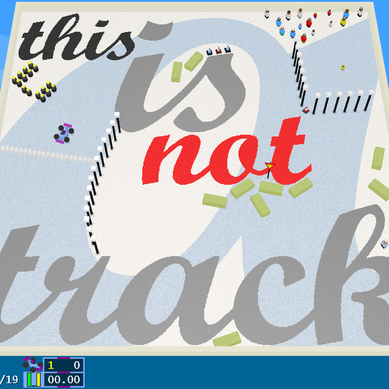GeneRally track called This Is Not A Track